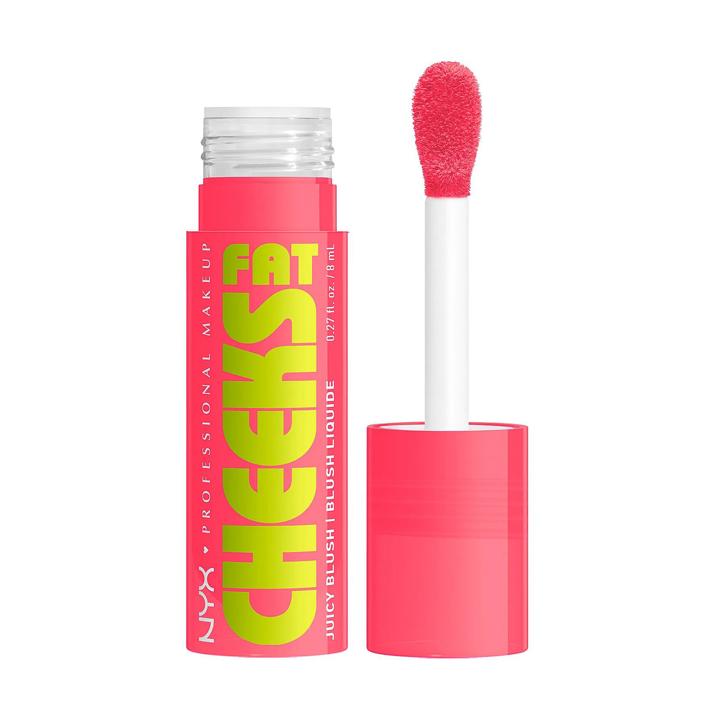 Рідкі рум'яна для обличчя NYX Professional Makeup Fat Cheeks Juicy Blush 03 Guava Gush, 8 мл